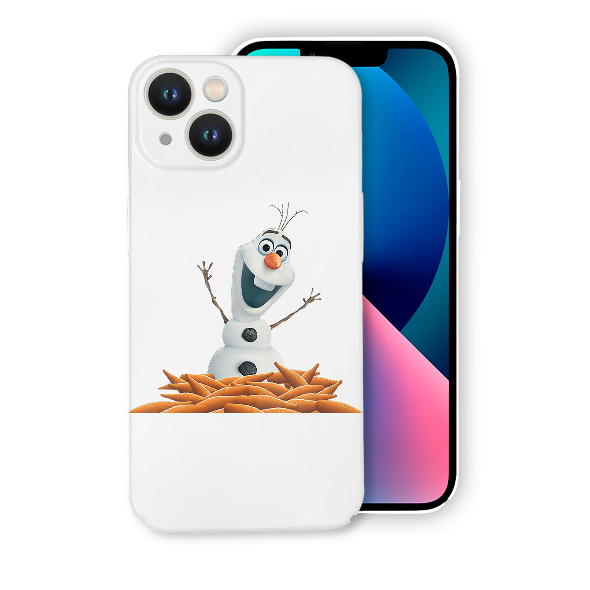 （画像用） アナと雪の女王 アンナ エルサ Frozen Anna Elsa 【iPhone 14シリーズ対応】ハードケース